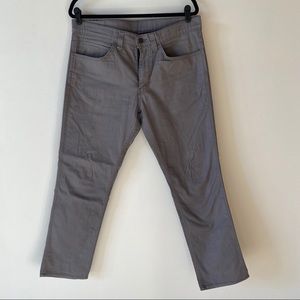 Levi Mens 511 Slim Jeans - Gray